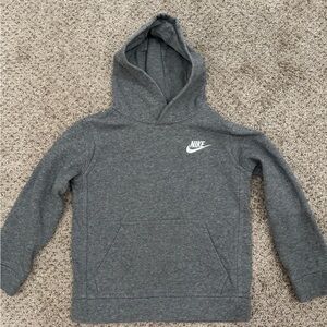 Nike Kids Charcoal Gray Hoodie